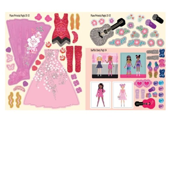 NEW TAYLOR SWIFT Sticker Book - 500 Reusable DRESS UP Stickers ERAS TOUR BOOK! - Picture 6 of 6
